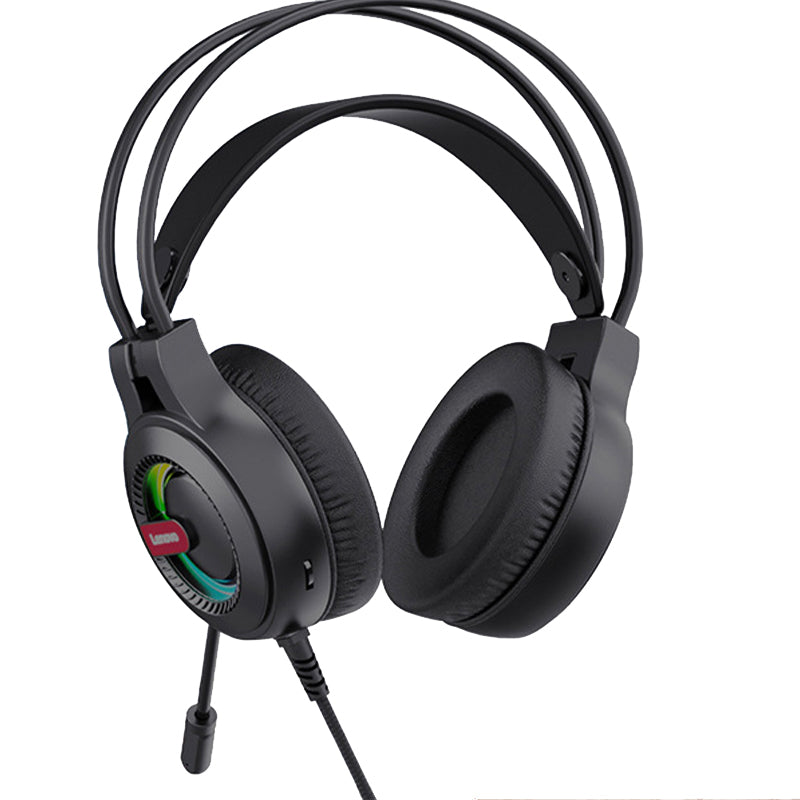 LENOVO G80 USB 7.1 Channel Stereo Wired Over-Ear Headphone RGB LED Light E-sports Gaming Headset with Adjustable Microphone LENOVO G80 USB 7.1 Channel Stereo Wired Over-Ear Headphone RGB LED Light E-sports Gaming Headset with Adjustable Microphone